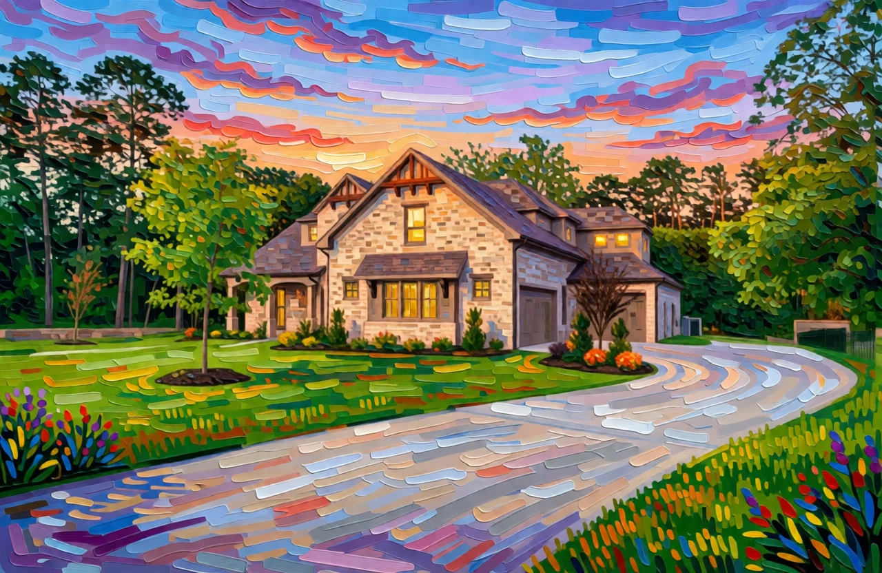 Acryclic Painting generated by PortraitArt