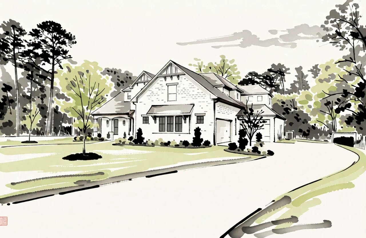 Sumi-e (Japanese) generated by PortraitArt