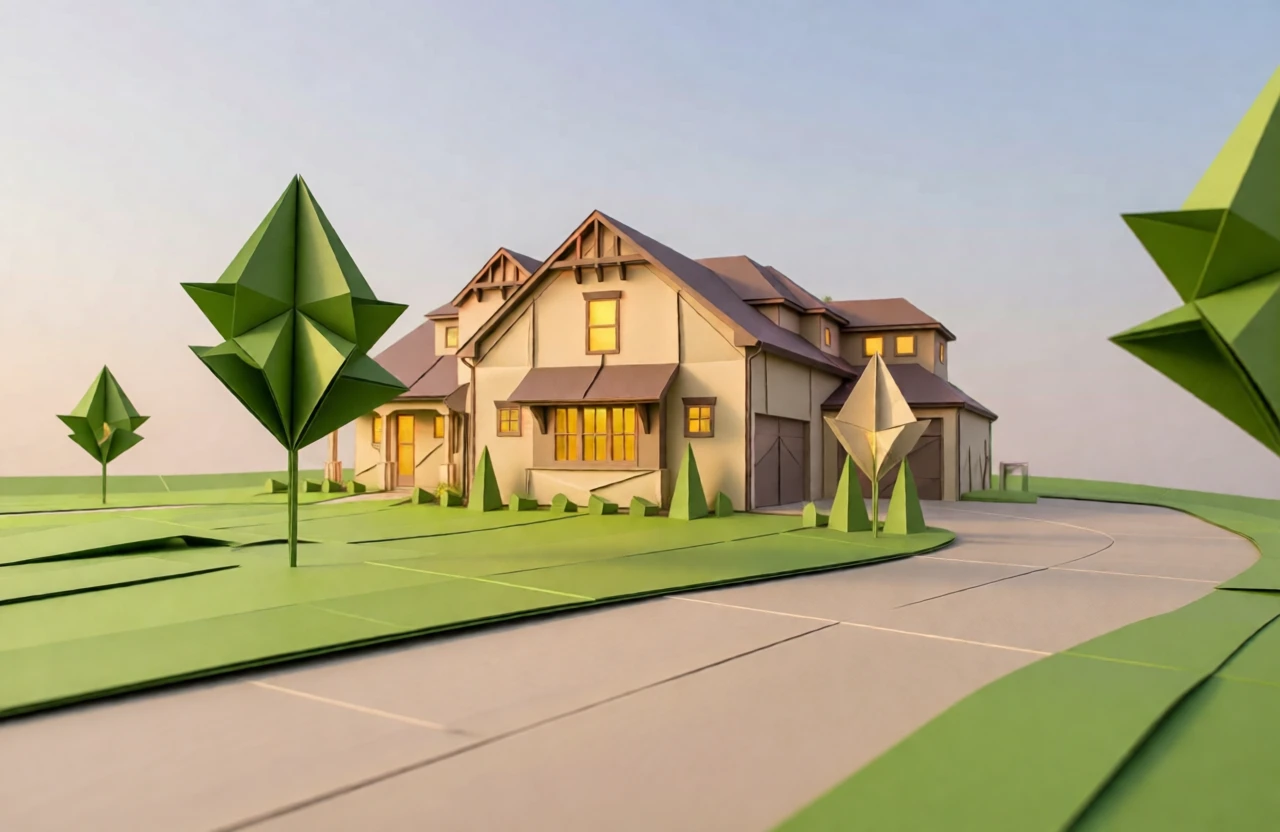 Origma Paper Folding generated by PortraitArt