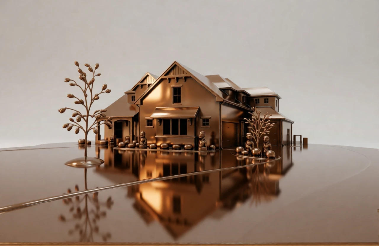 Bronze Sculpture generated by PortraitArt