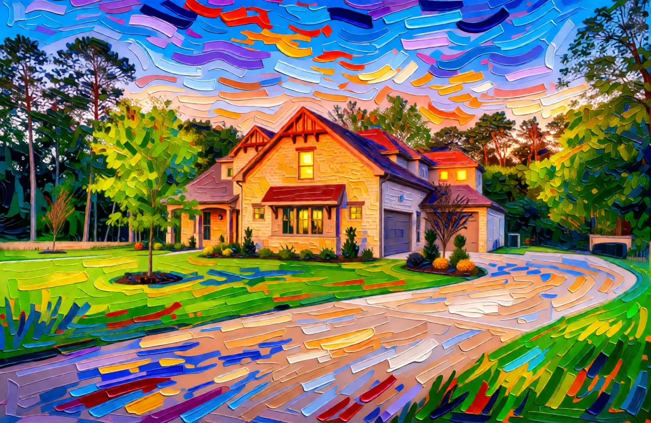 Vibrant Painting generated by PortraitArt