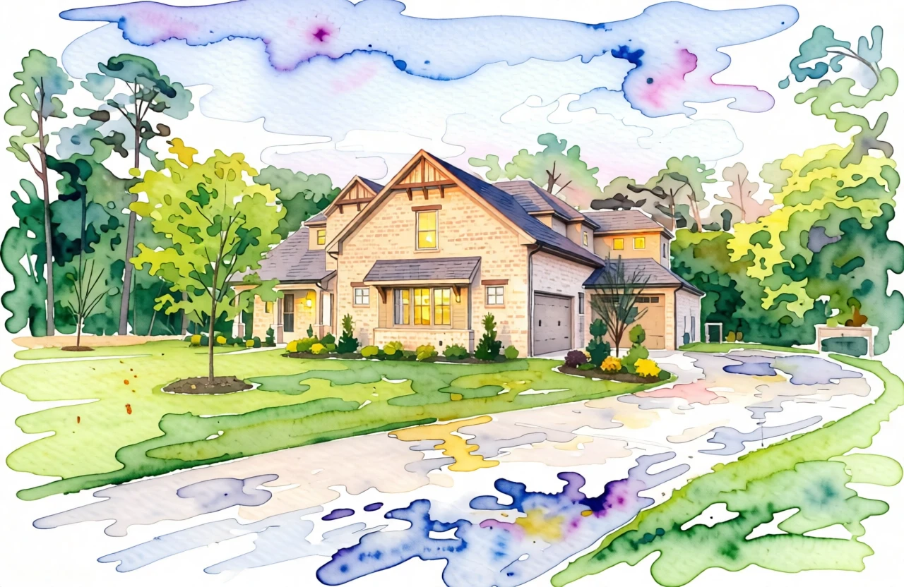 Watercolor Painting generated by PortraitArt