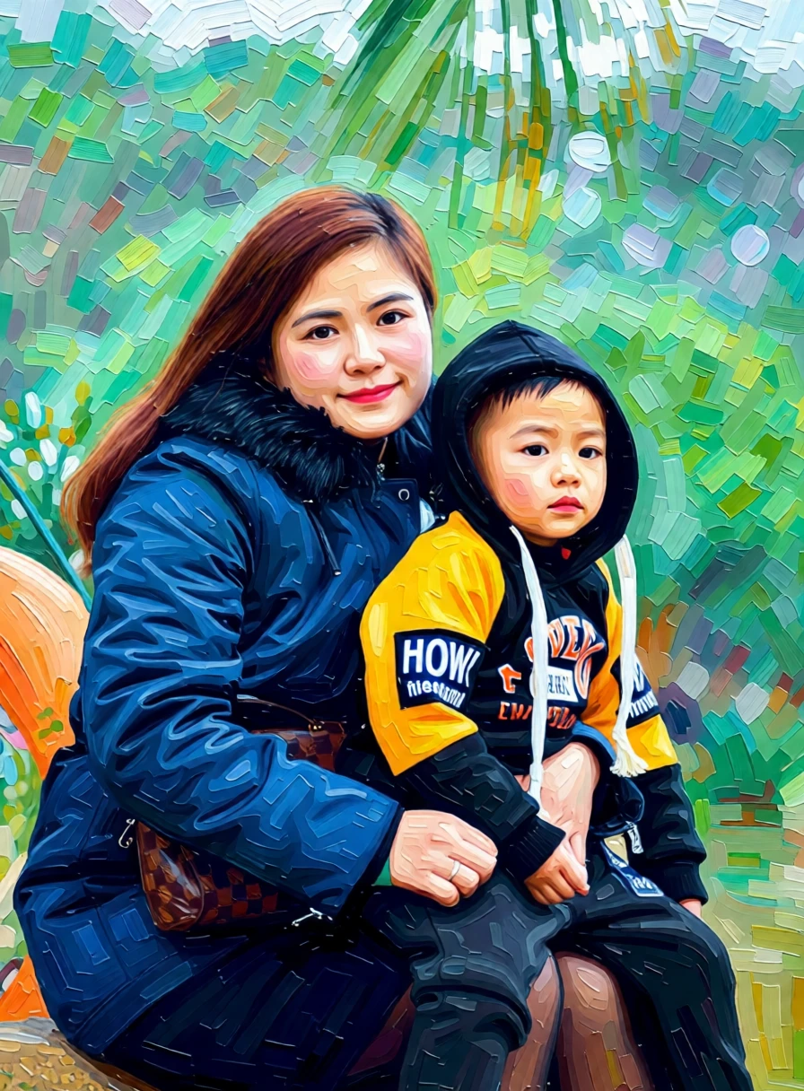 Acryclic Painting generated by PortraitArt