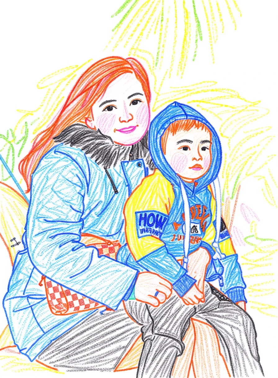 Kids Drawing generated by PortraitArt