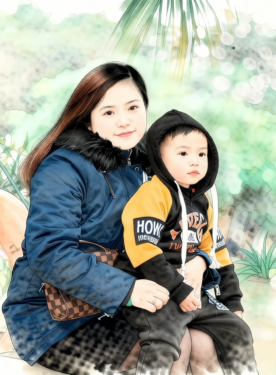 Gongbi Art (Chinese) generated by PortraitArt