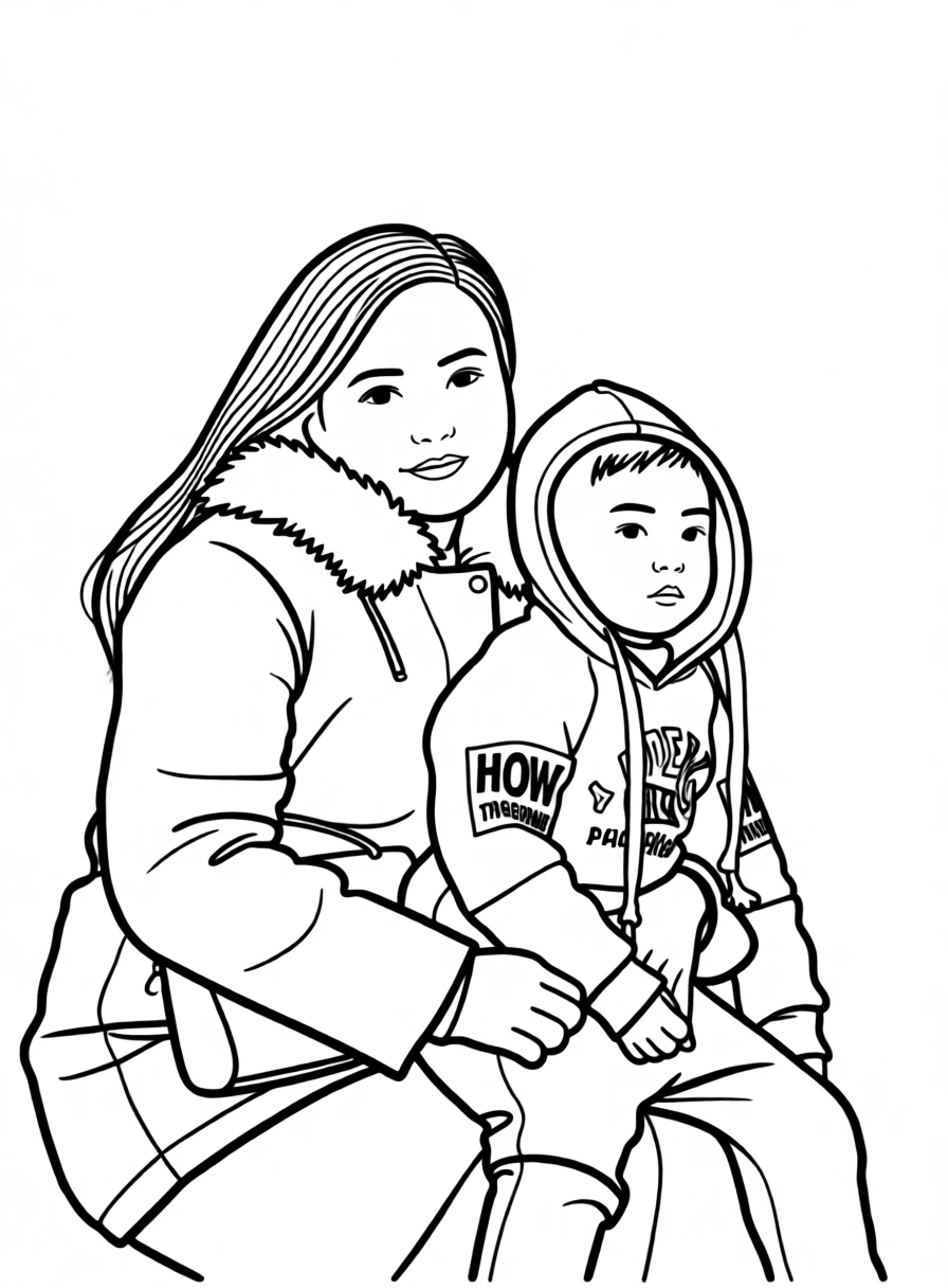 Continuous Line generated by PortraitArt