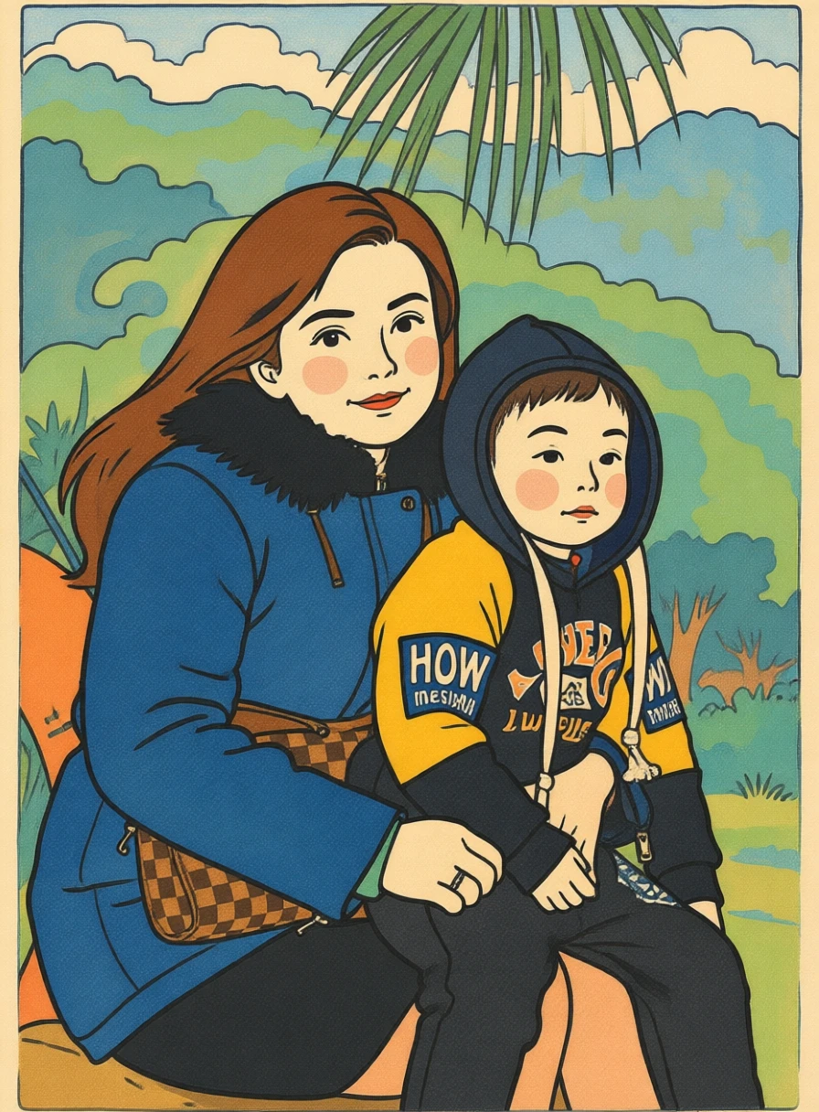 Ukiyo-e (Japanese) generated by PortraitArt