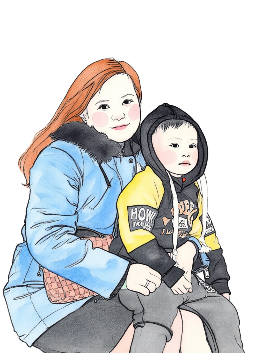 Line and Wash generated by PortraitArt