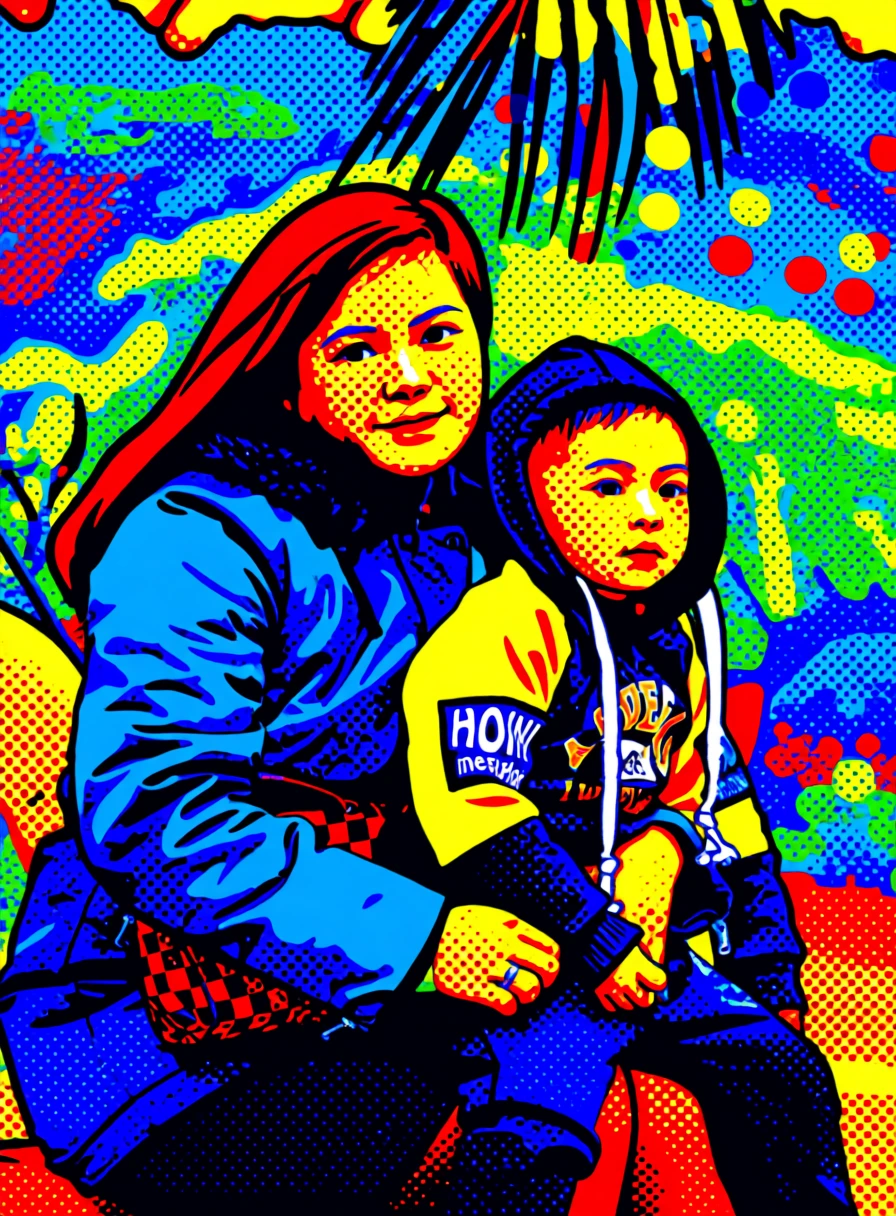 Halftone Pop Art generated by PortraitArt