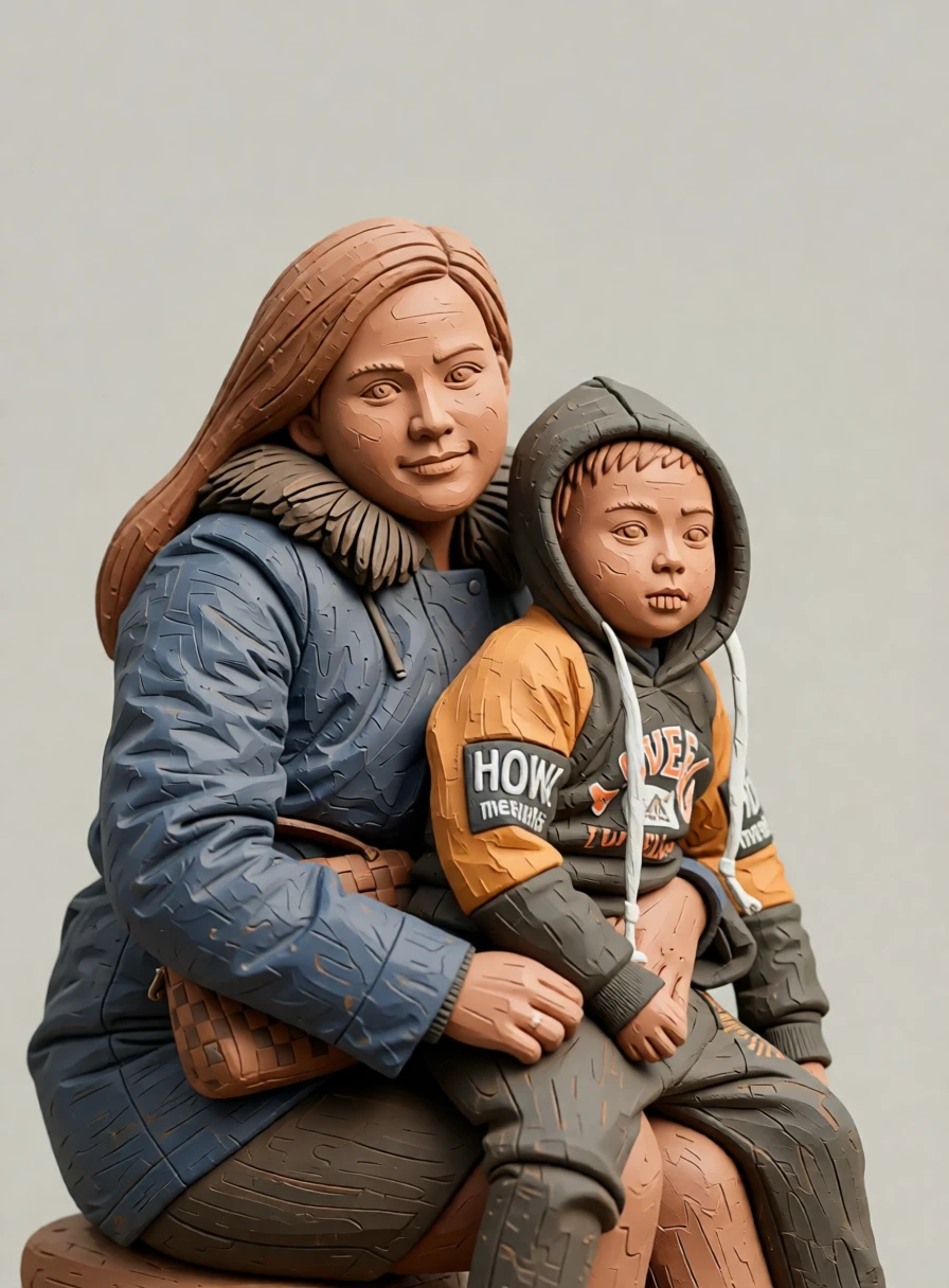 Clay Sculpture generated by PortraitArt