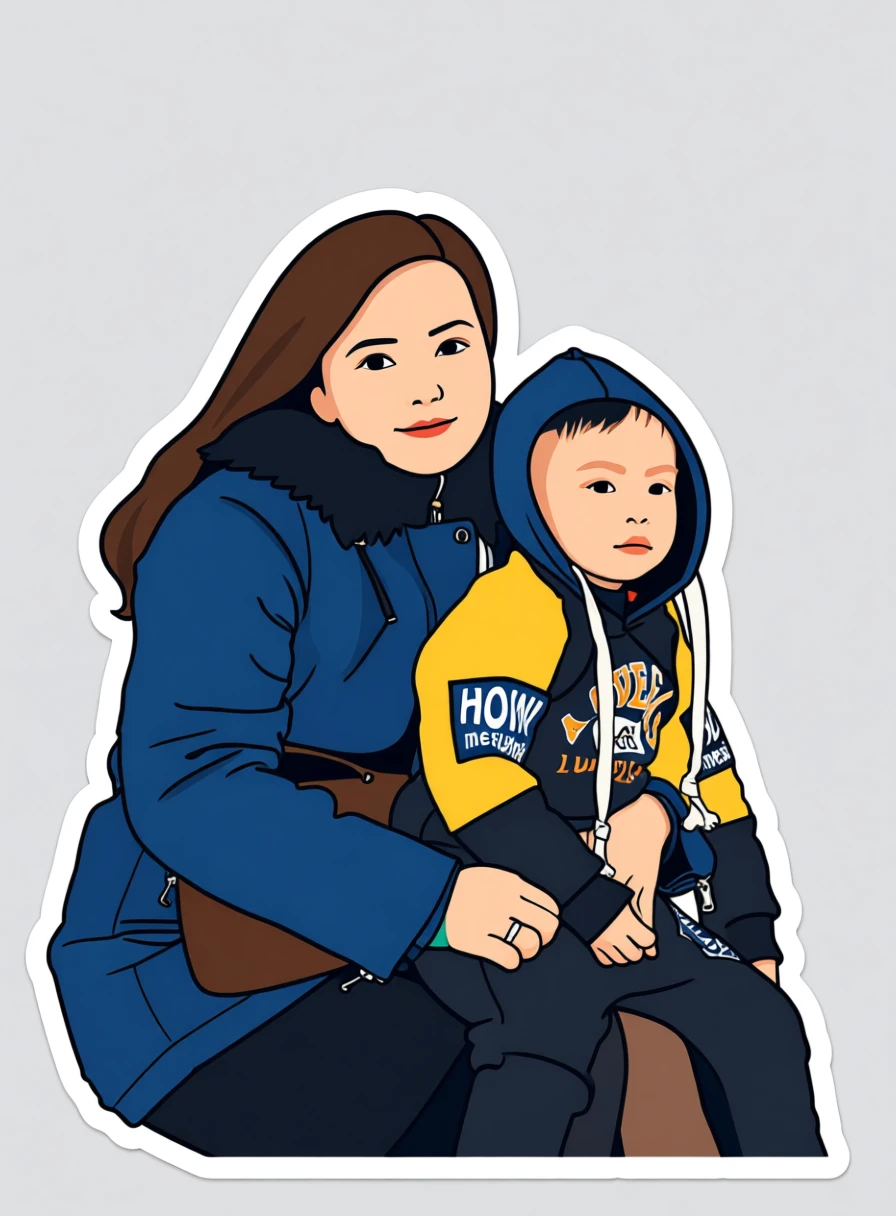 Sticker Design generated by PortraitArt