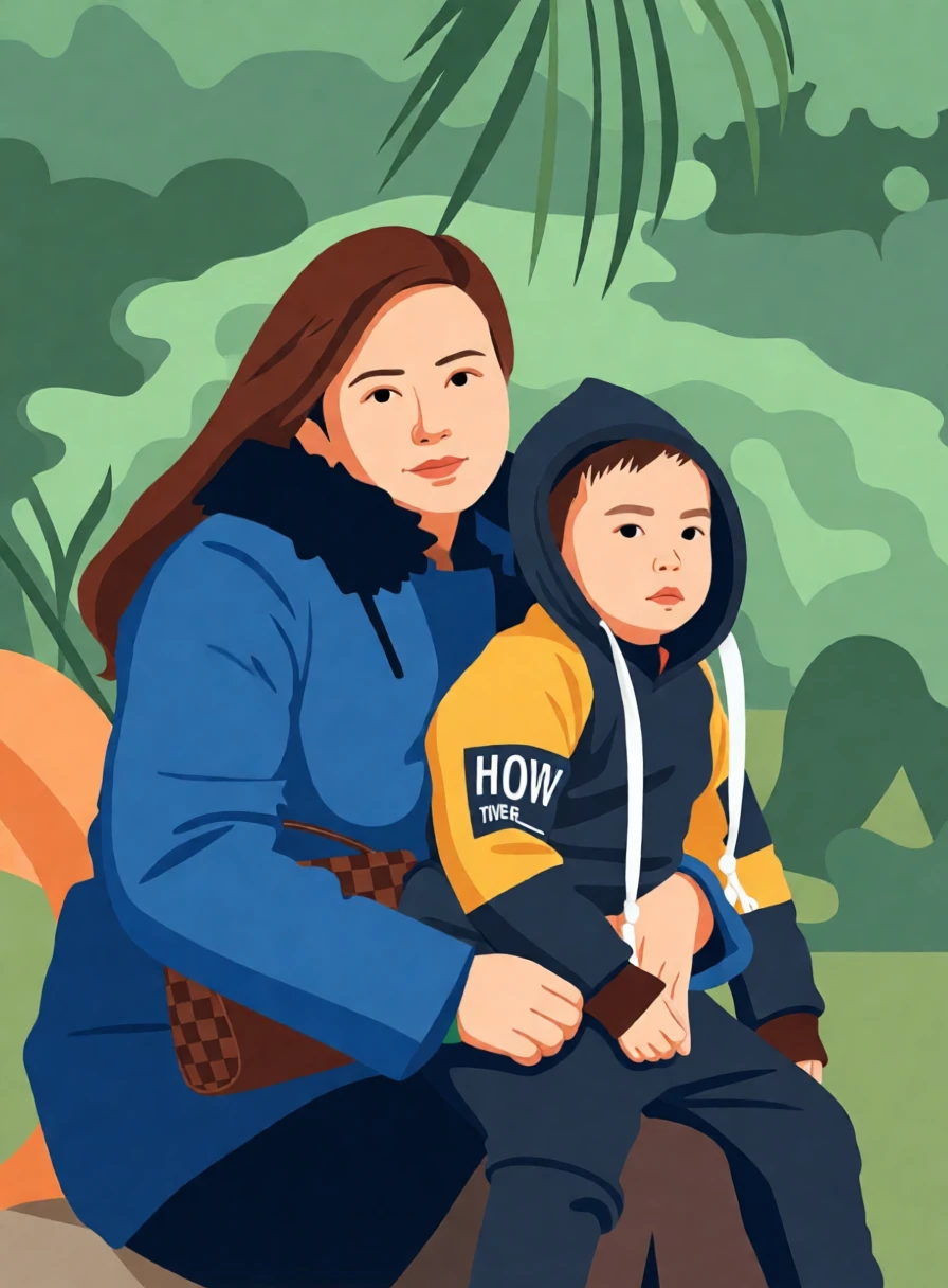 Vector Illustration generated by PortraitArt