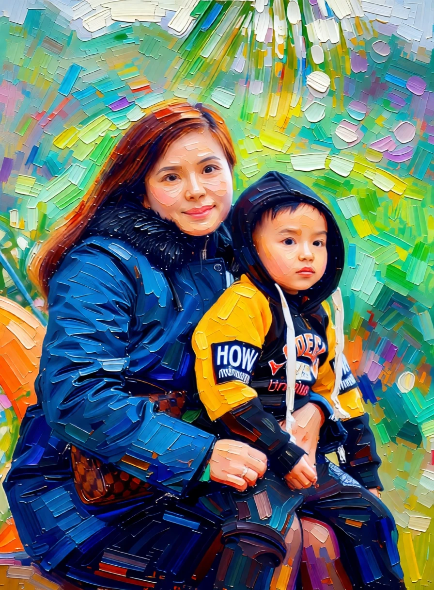 Vibrant Painting generated by PortraitArt