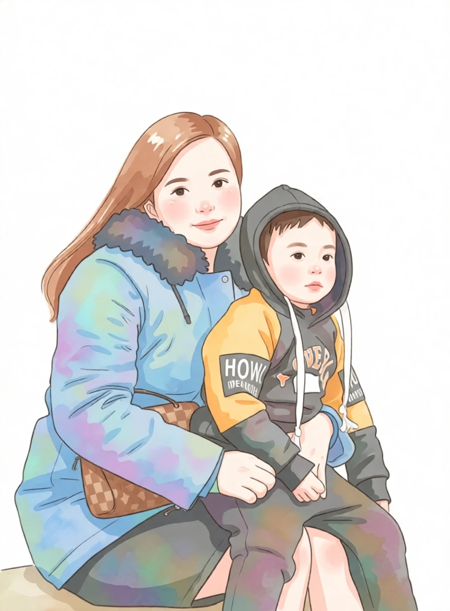 Watercolor Illustration generated by PortraitArt