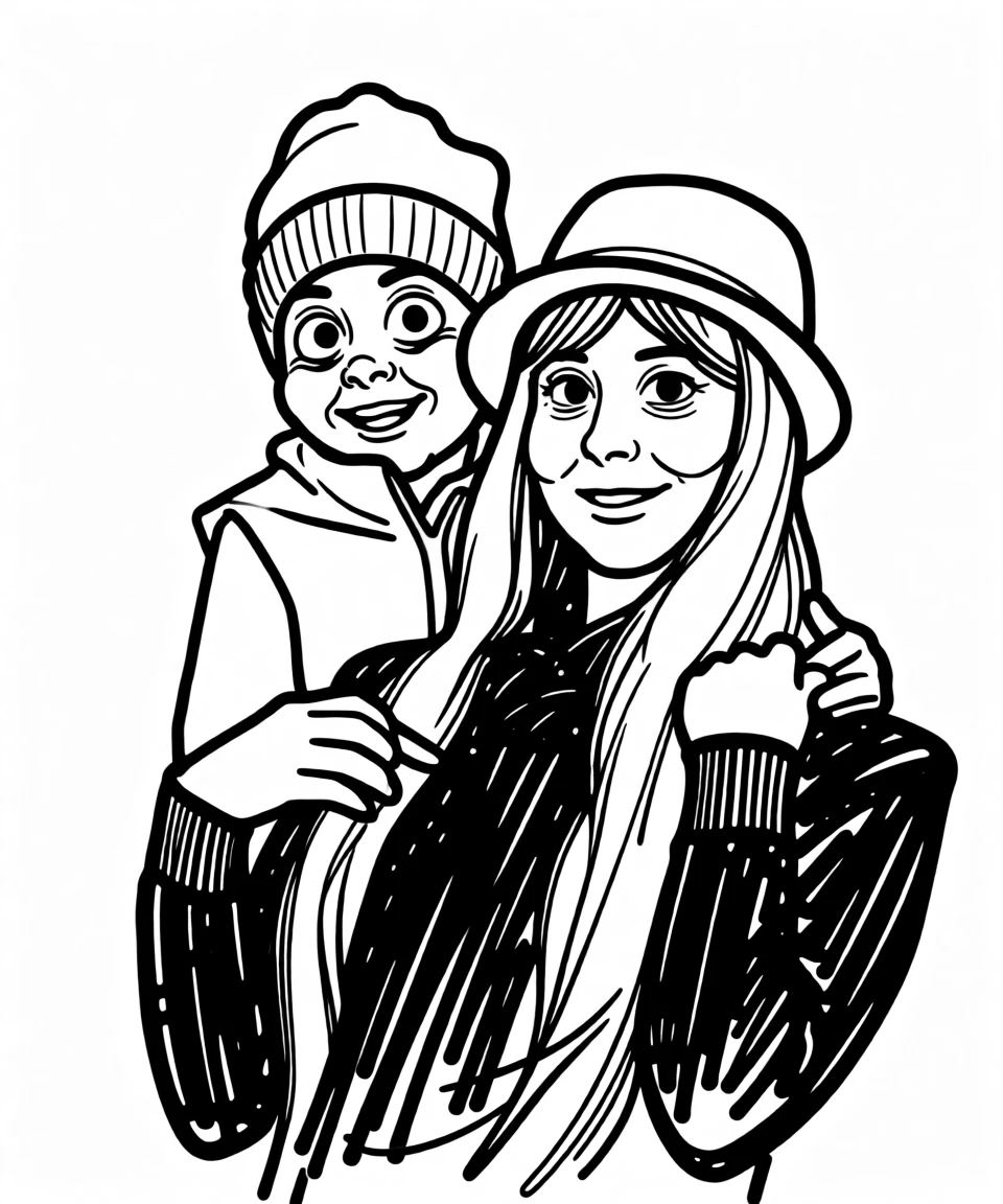 Caricature Bold Line generated by PortraitArt