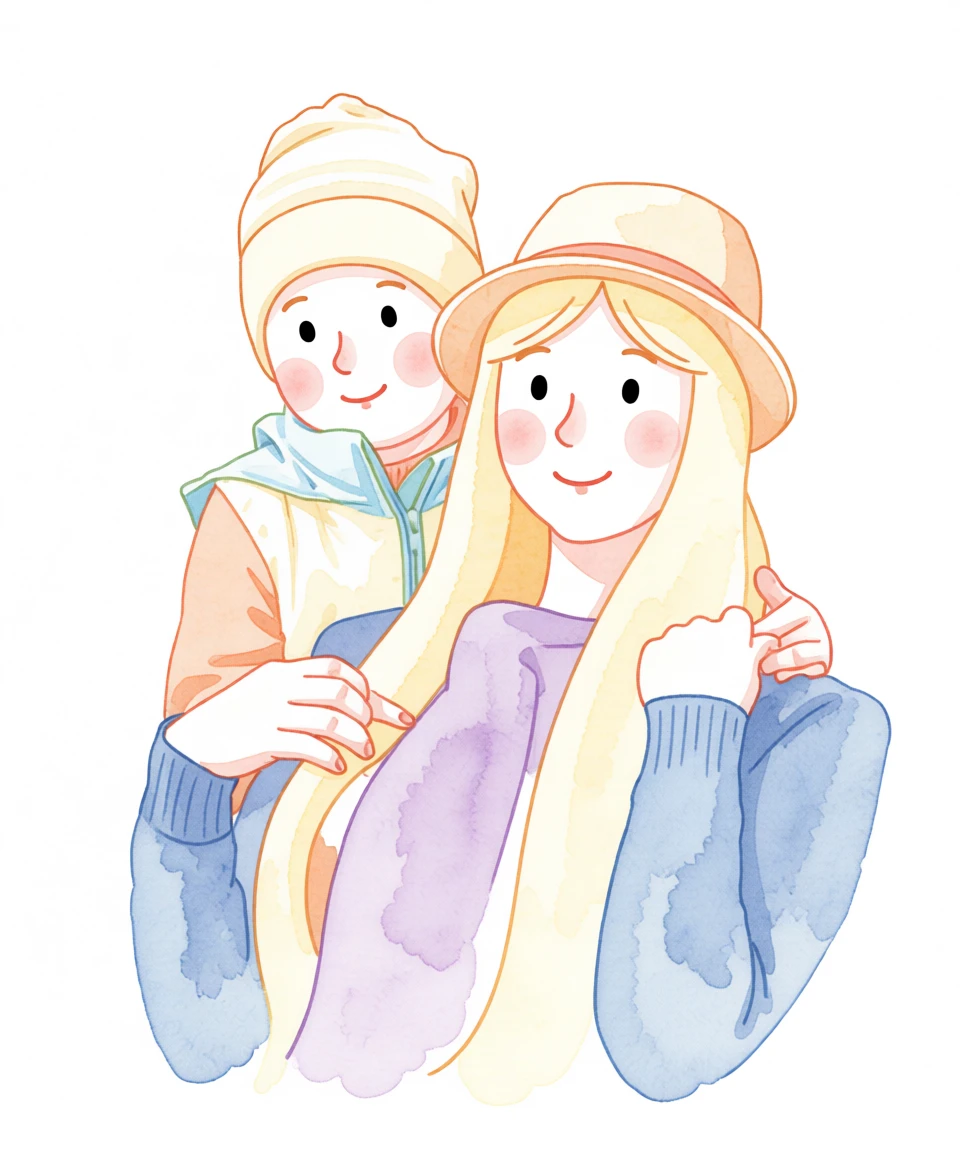 Cartoon Watercolor generated by PortraitArt