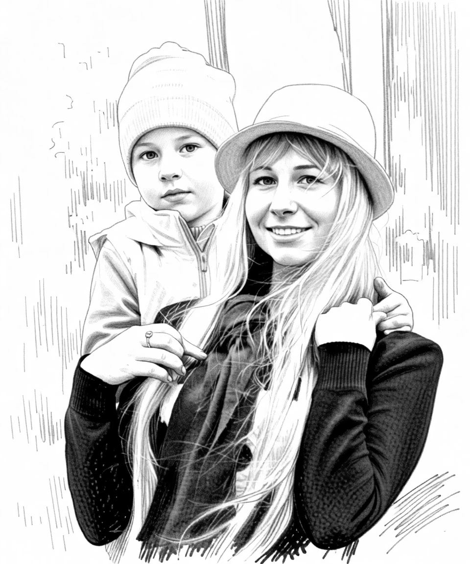 Charcoal Sketch generated by PortraitArt