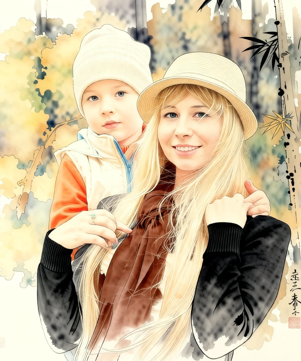 Gongbi Art (Chinese) generated by PortraitArt