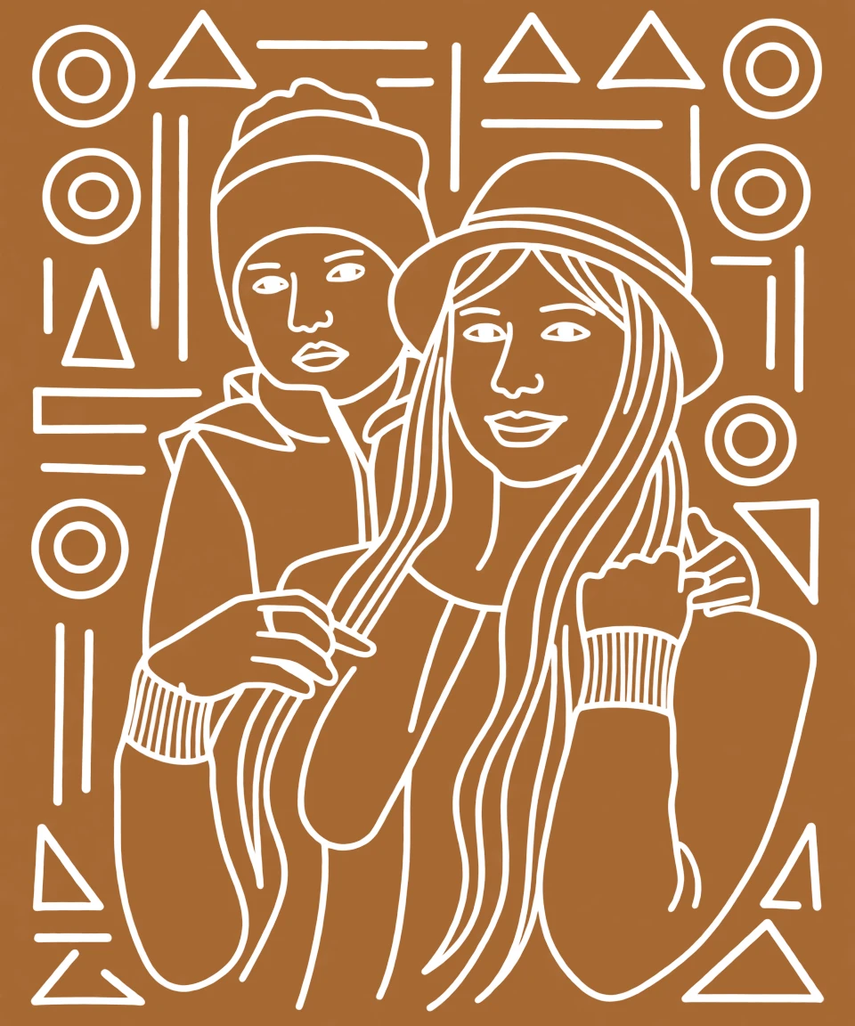 Warli (Indian) generated by PortraitArt