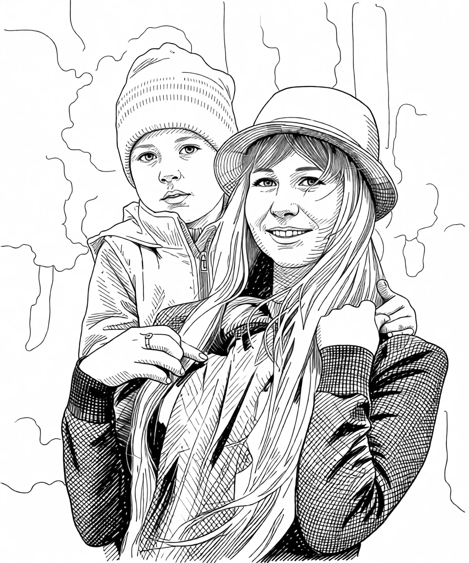 Ink Sketch generated by PortraitArt