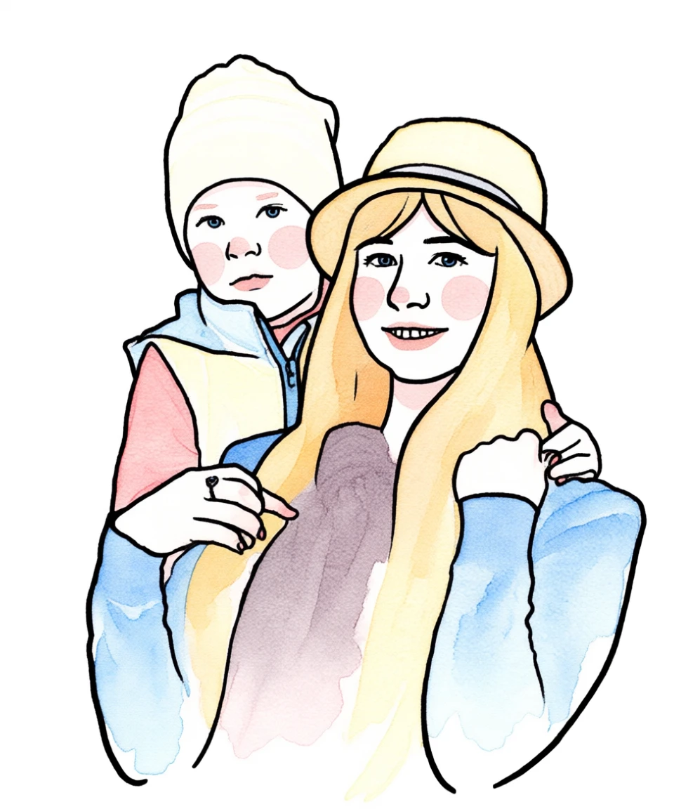 Line and Wash generated by PortraitArt