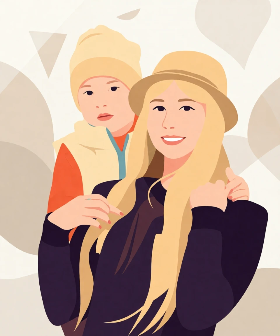 Minimalist Illustration generated by PortraitArt