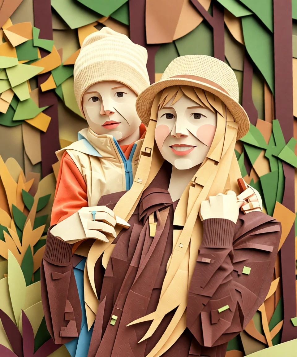 Papercraft generated by PortraitArt
