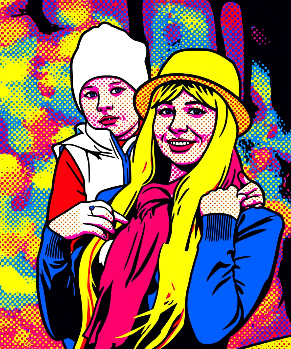 Halftone Pop Art generated by PortraitArt