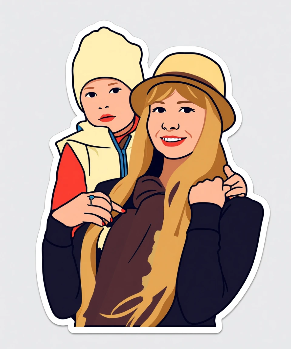 Sticker Design generated by PortraitArt