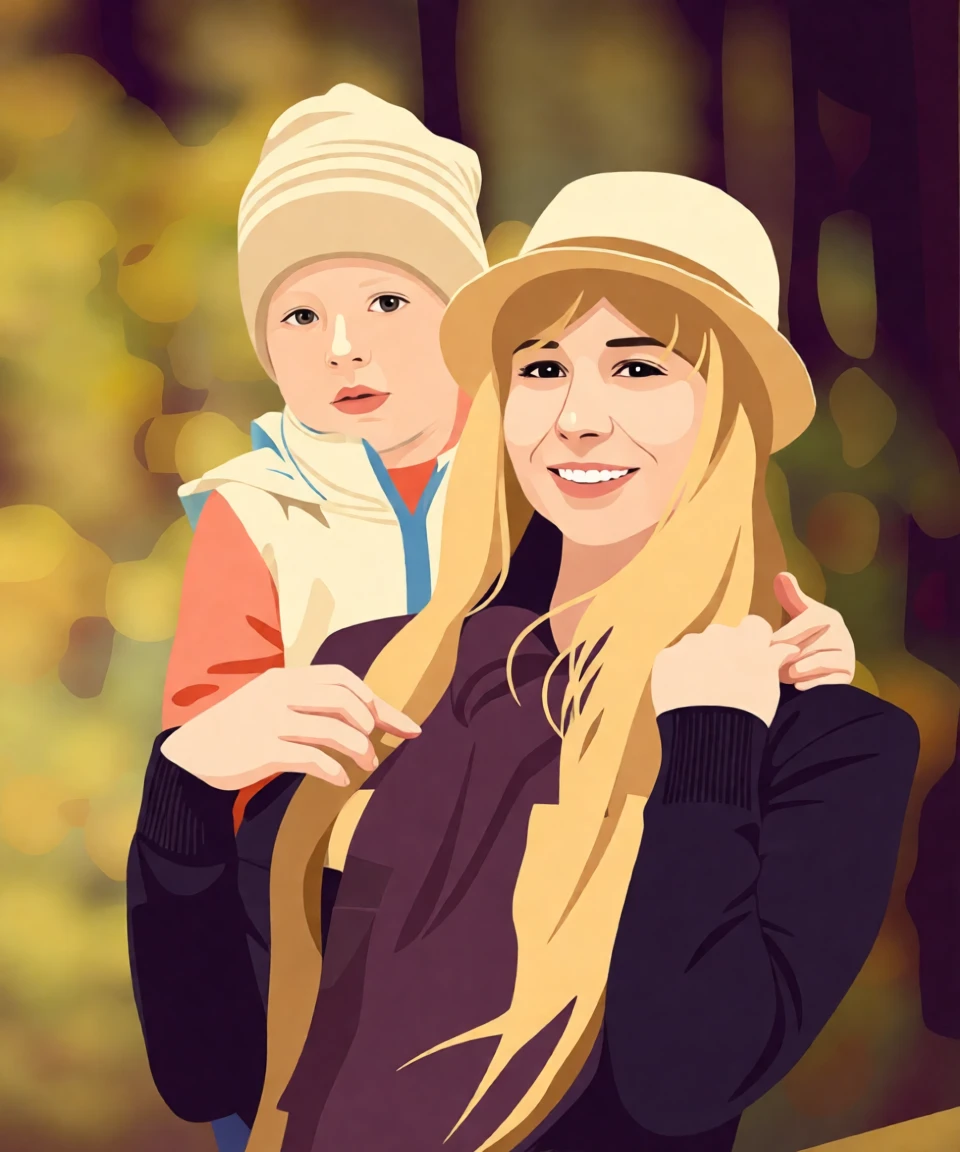 Vector Illustration generated by PortraitArt