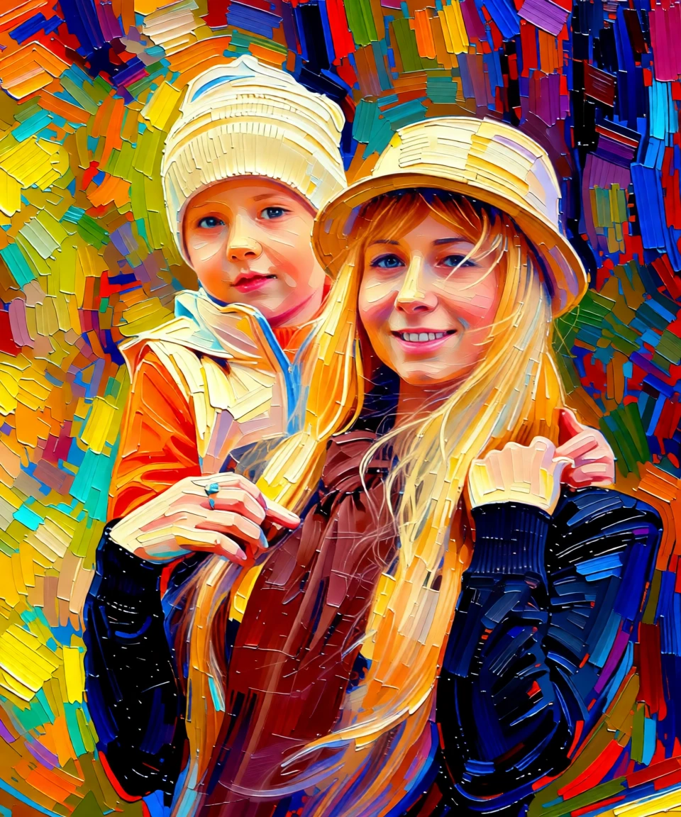 Vibrant Painting generated by PortraitArt