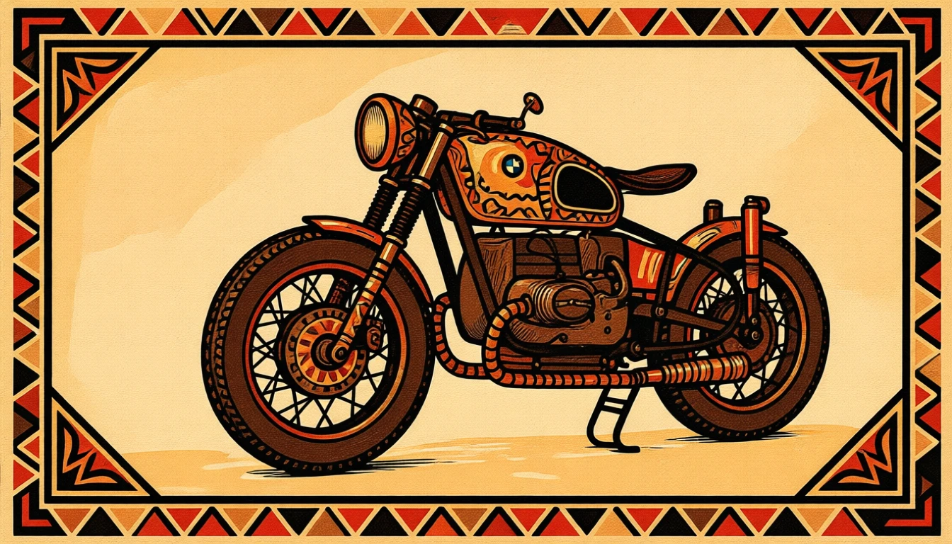 Tribal Art (African) generated by PortraitArt