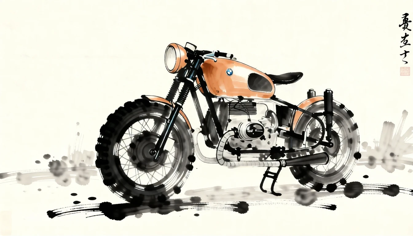 Color Ink Painting (Chinese) generated by PortraitArt