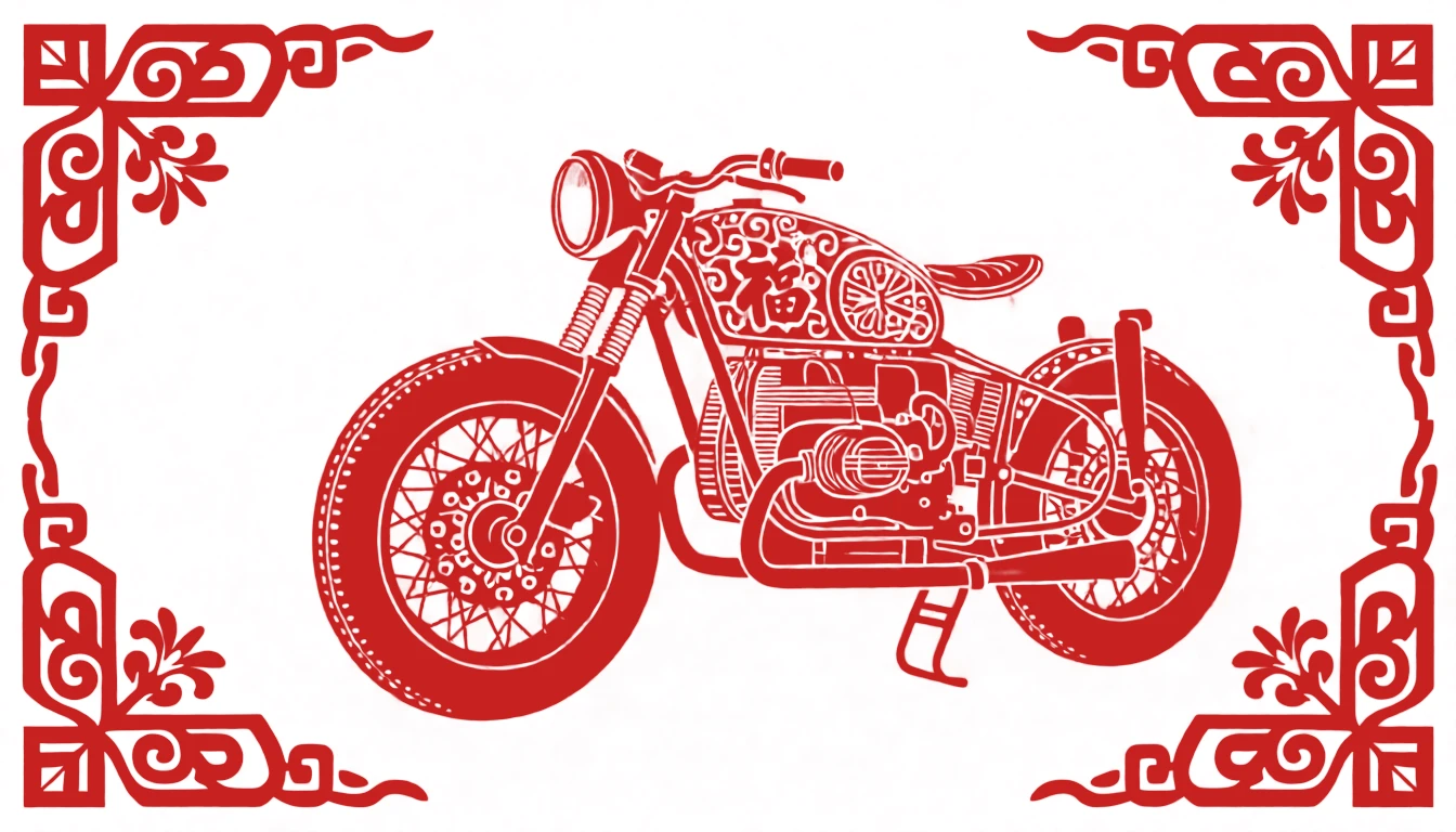 Paper Cutting (Chinese) generated by PortraitArt