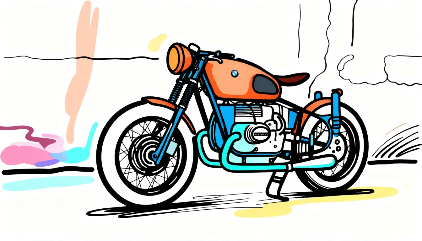 Bold Line Illustration generated by PortraitArt