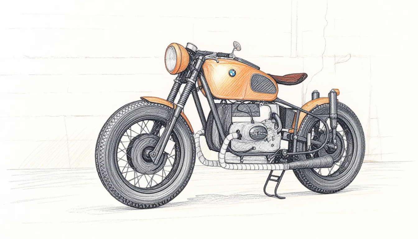 Colored Pencil Sketch generated by PortraitArt