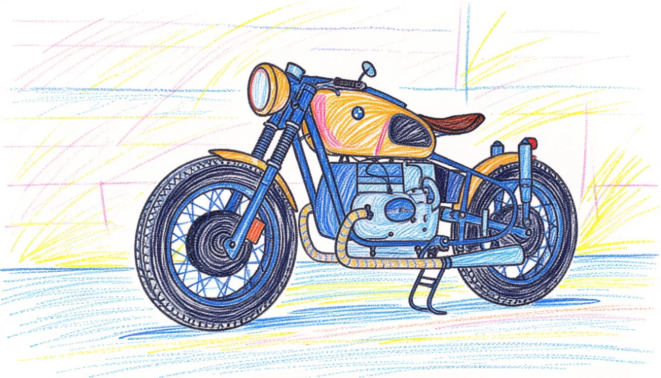 Crayon Drawing generated by PortraitArt