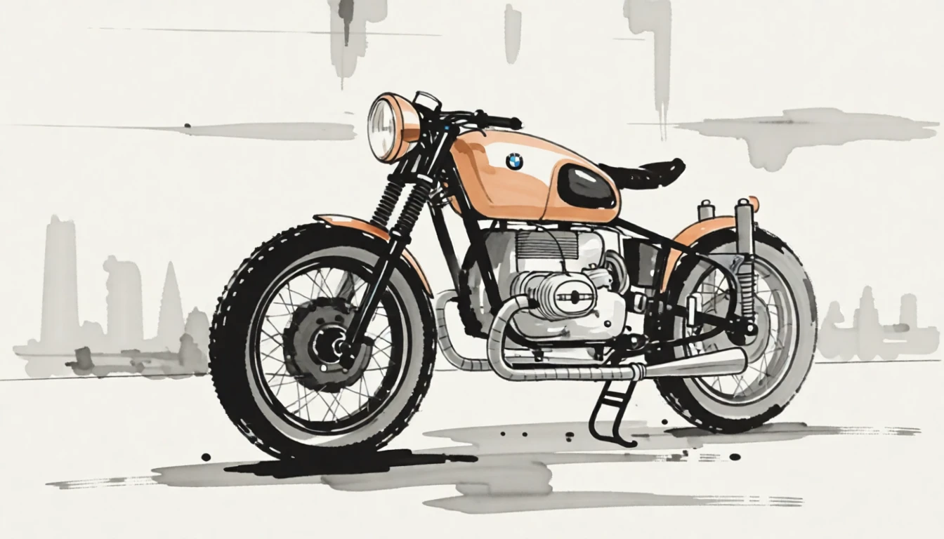 Sumi-e (Japanese) generated by PortraitArt