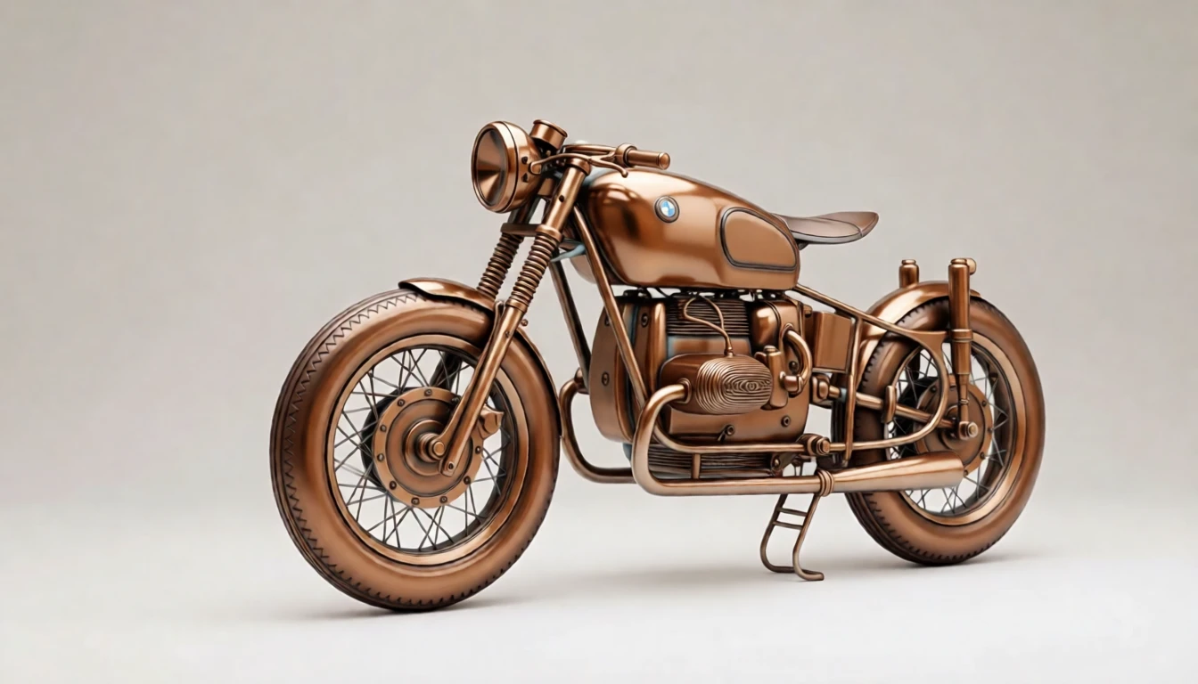 Bronze Sculpture generated by PortraitArt