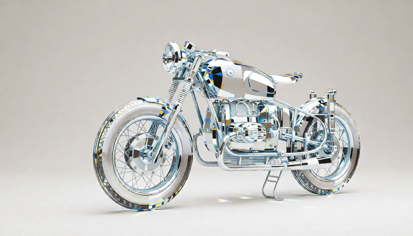 Crystal Sculpture generated by PortraitArt