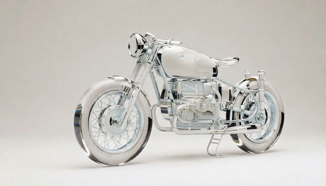 Glass Sculpture generated by PortraitArt