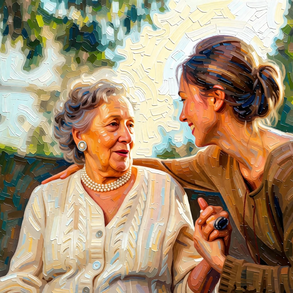 Acryclic Painting generated by PortraitArt