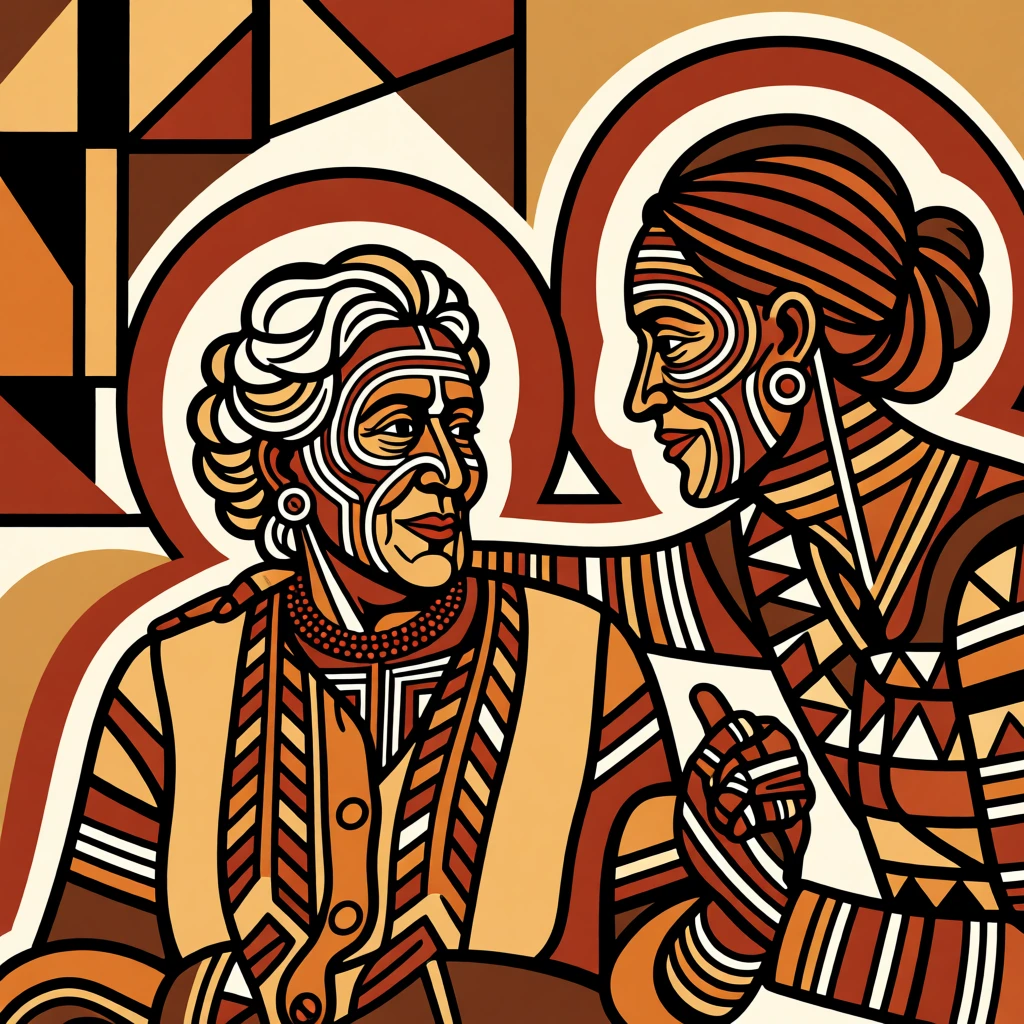 Tribal Art (African) generated by PortraitArt