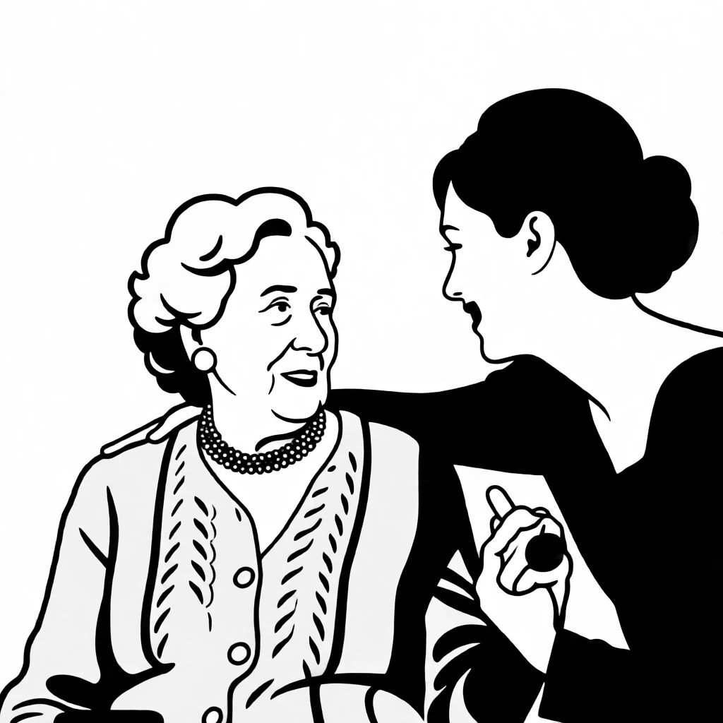 Black & White generated by PortraitArt