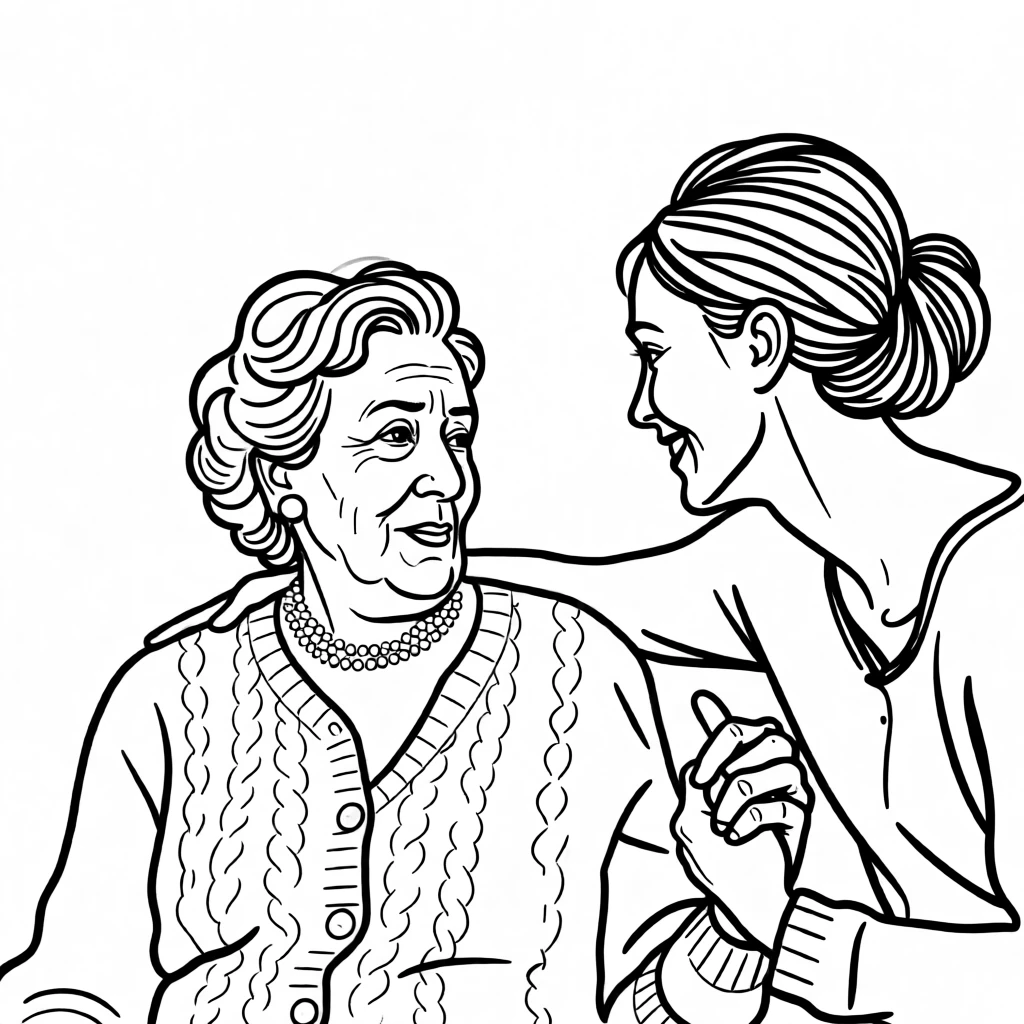 Continuous Line generated by PortraitArt