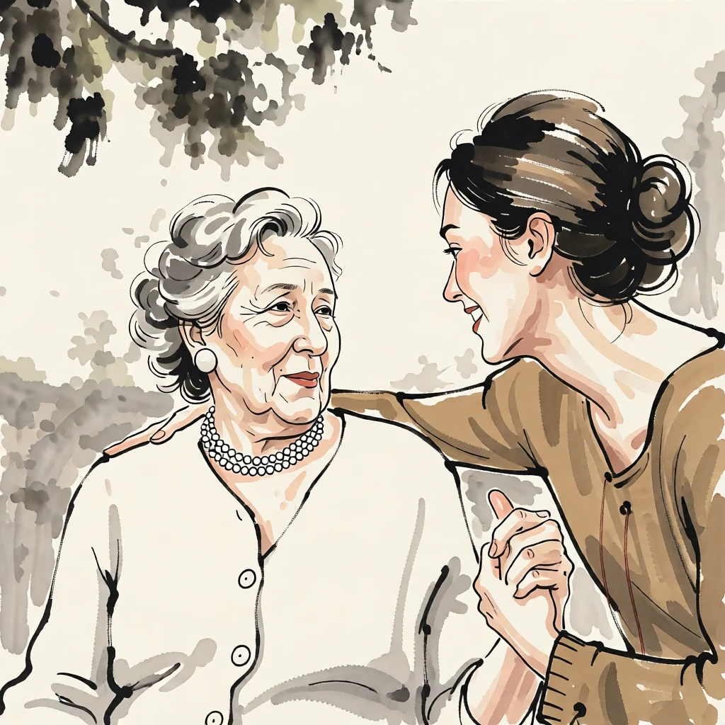 Sumi-e (Japanese) generated by PortraitArt