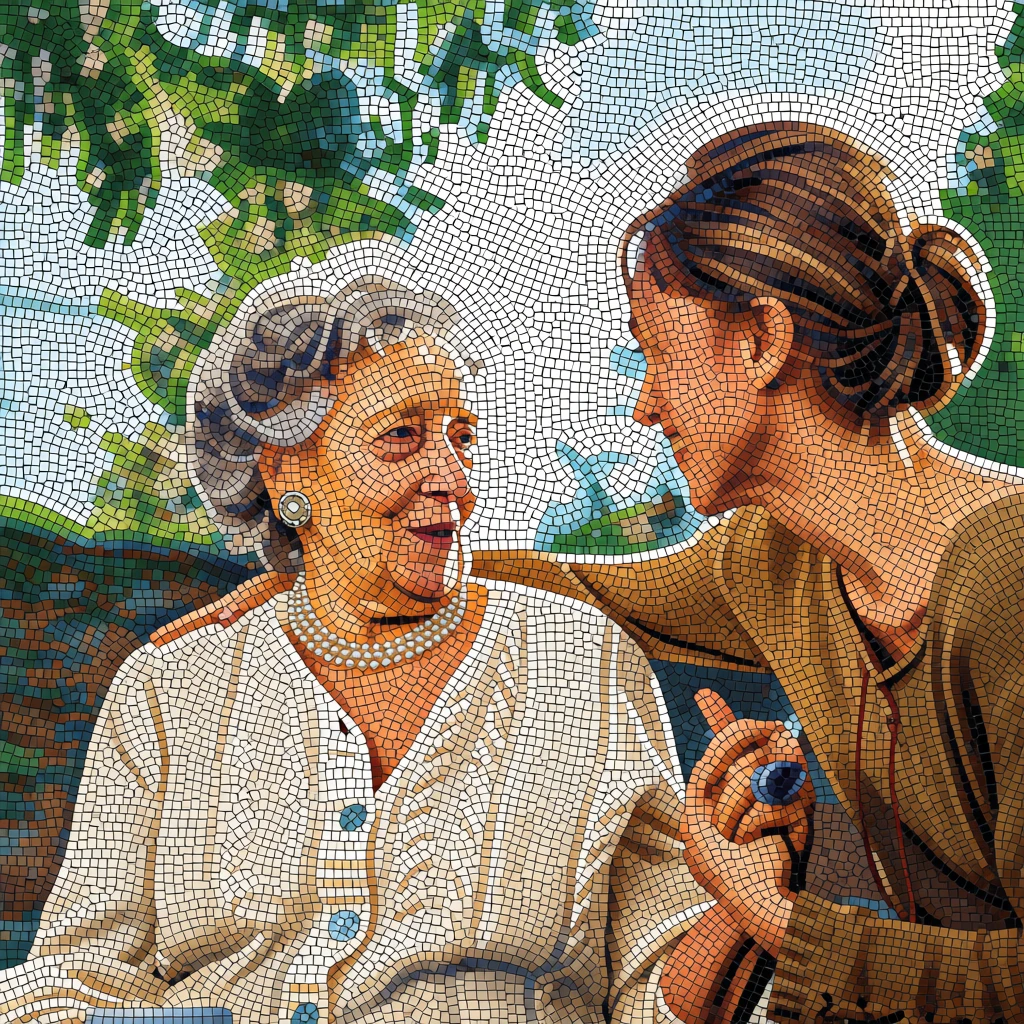 Mosaic Art generated by PortraitArt