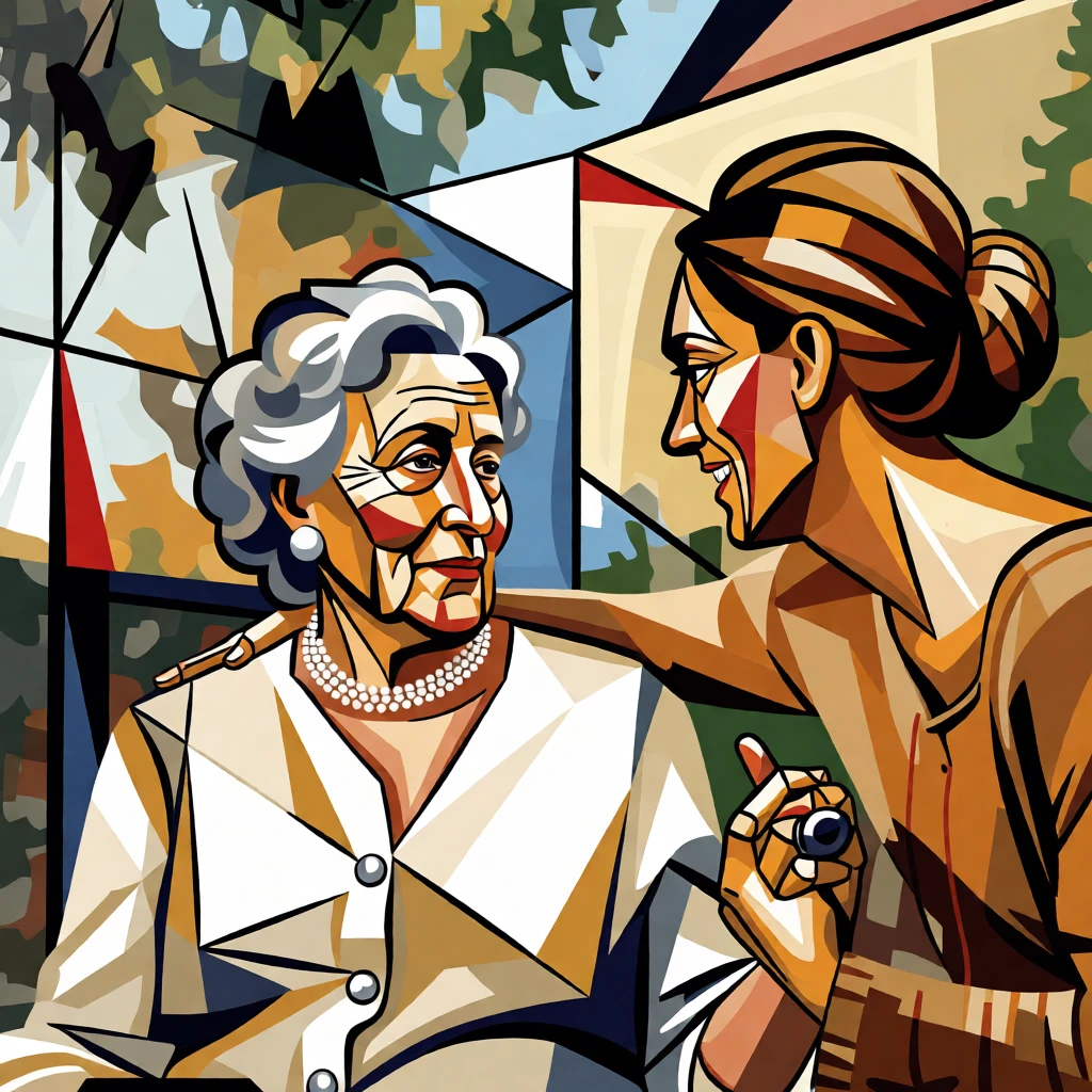 Painting • Cubism generated by PortraitArt