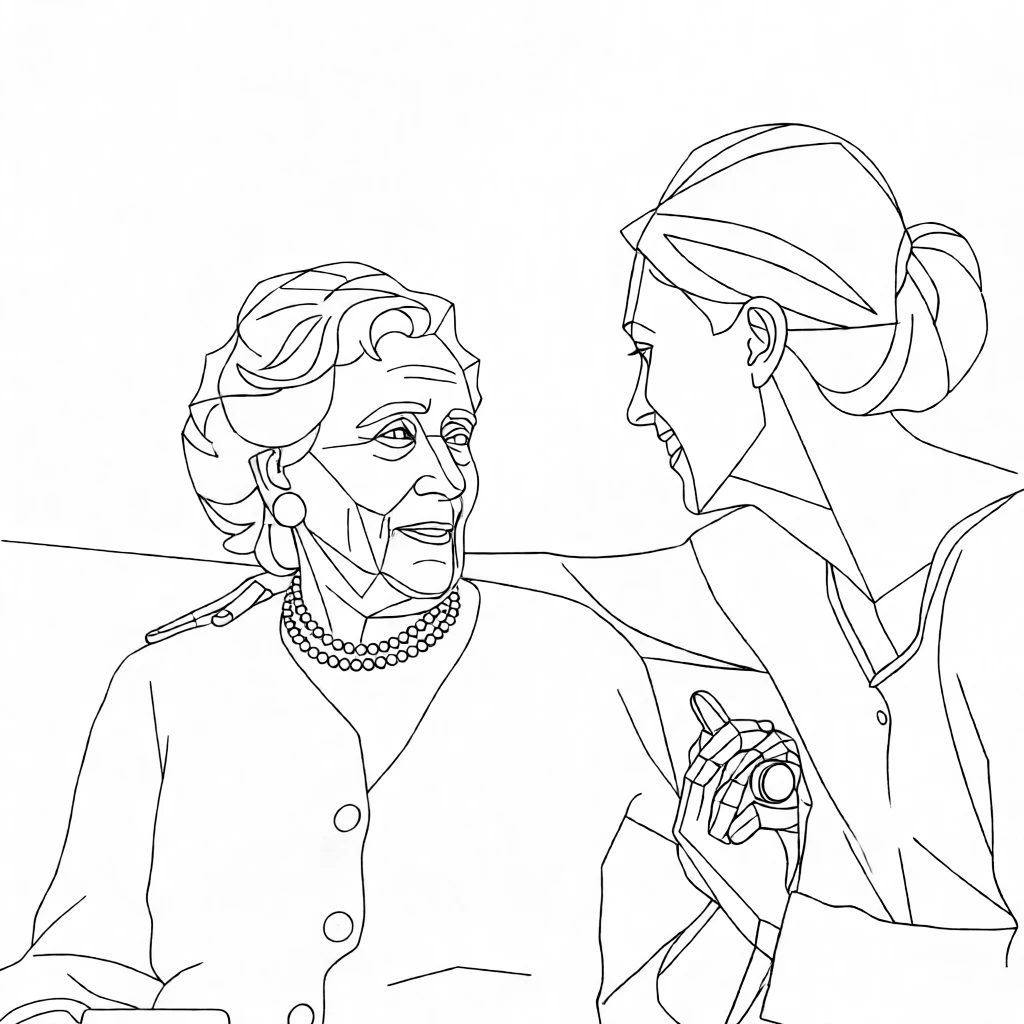 Polygon Lineart generated by PortraitArt