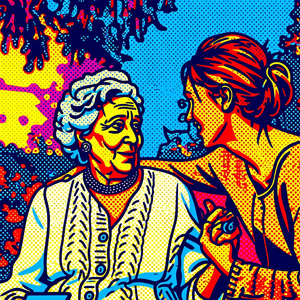 Halftone Pop Art generated by PortraitArt
